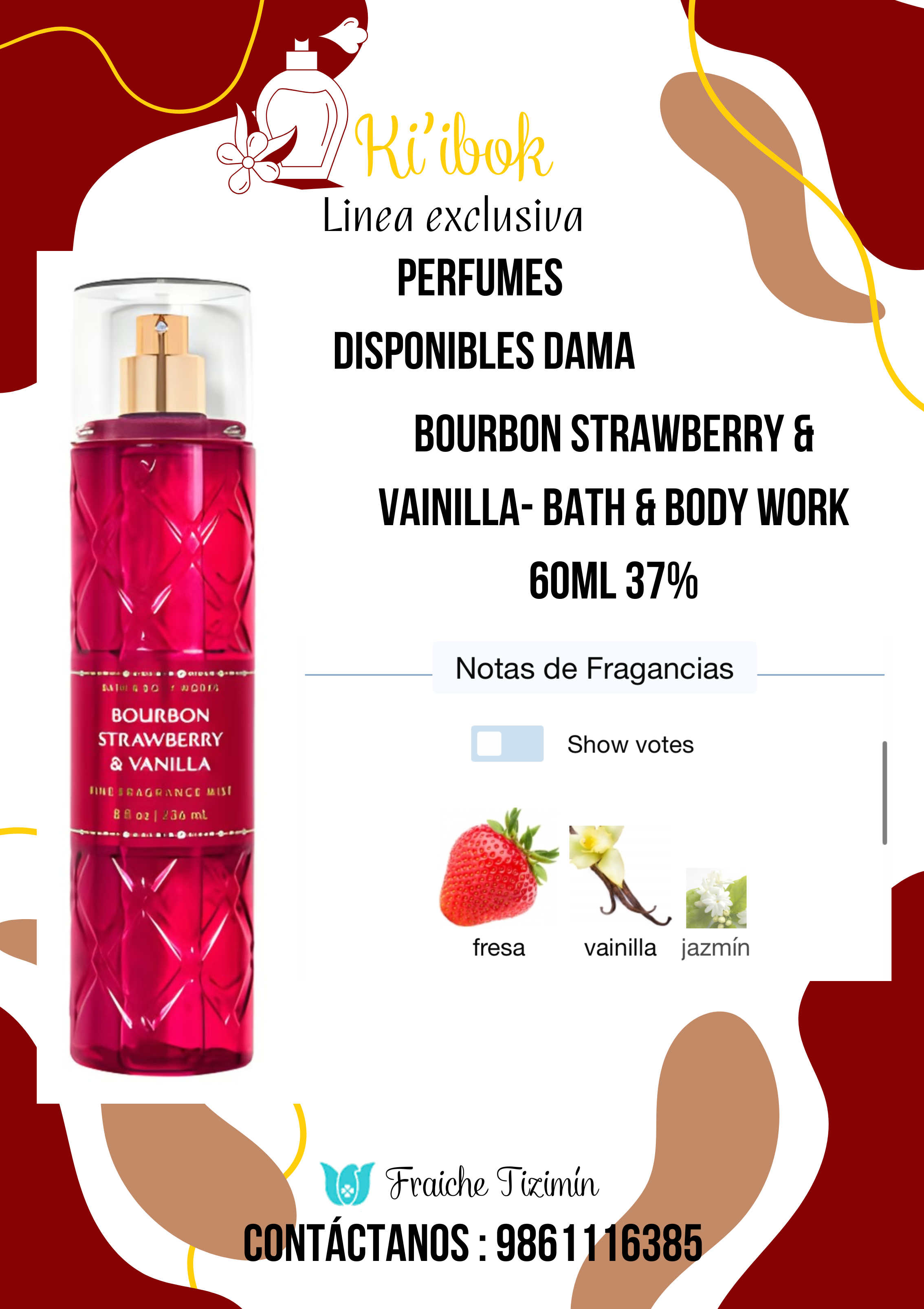 Bourbon Strawberry & Vainilla