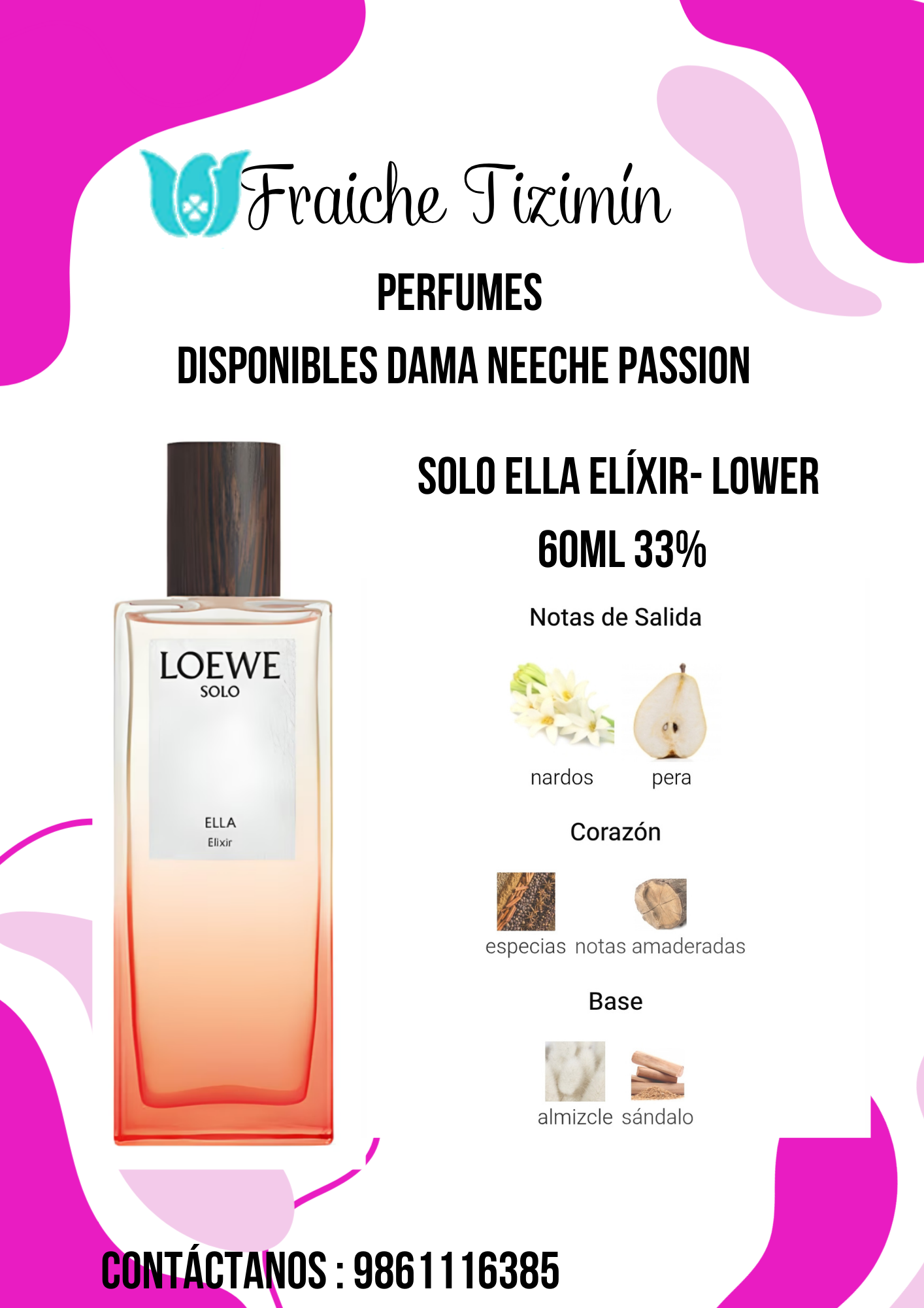 Solo ella Elixir