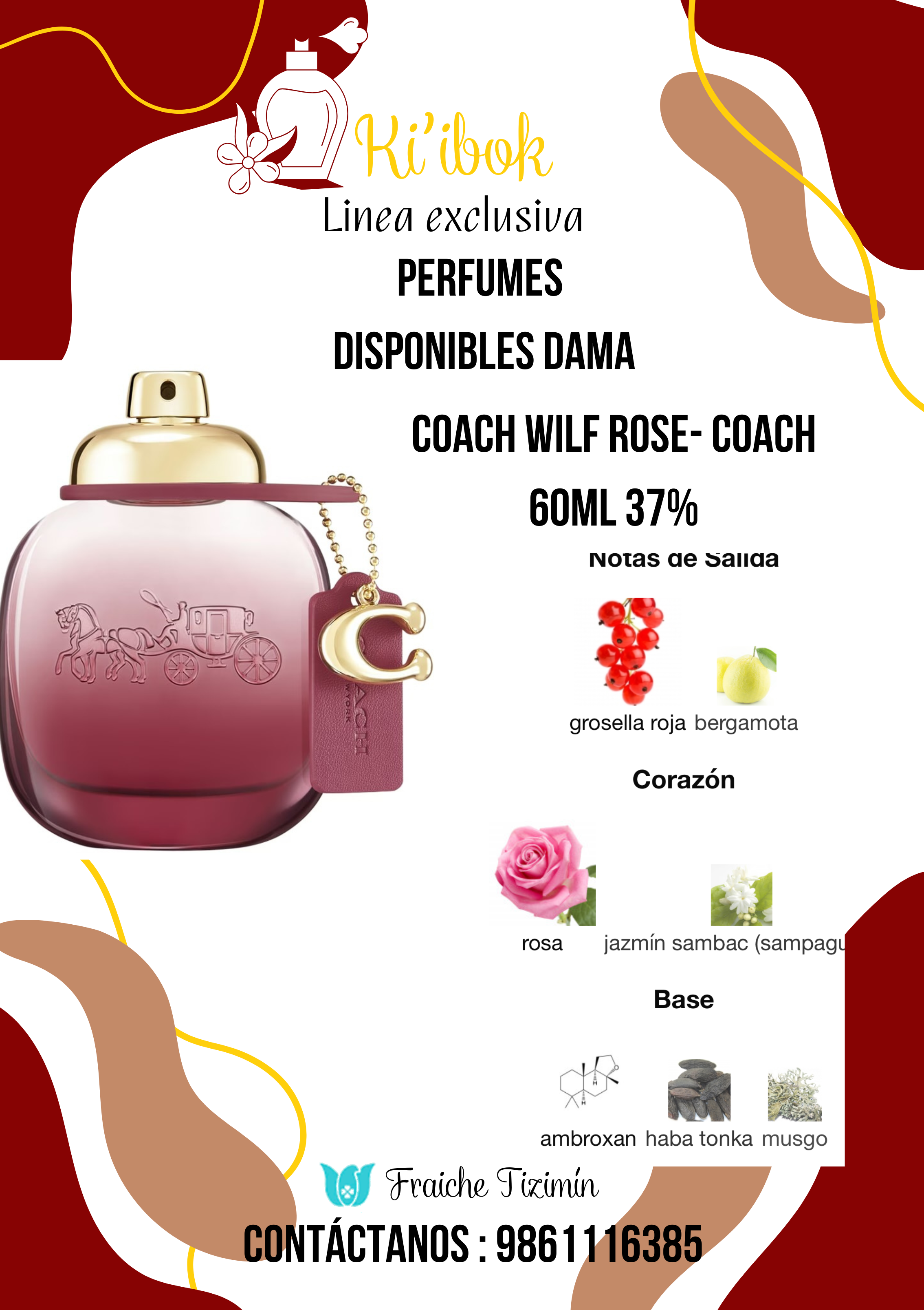 Coach Wild Rose