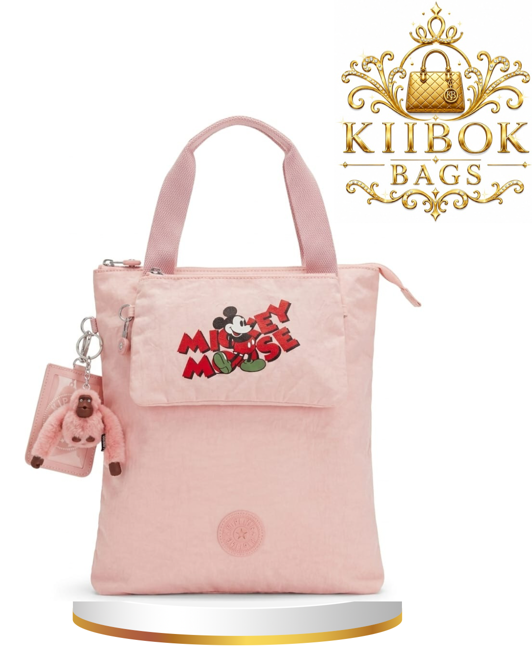 Bolsa Kipling Rosa