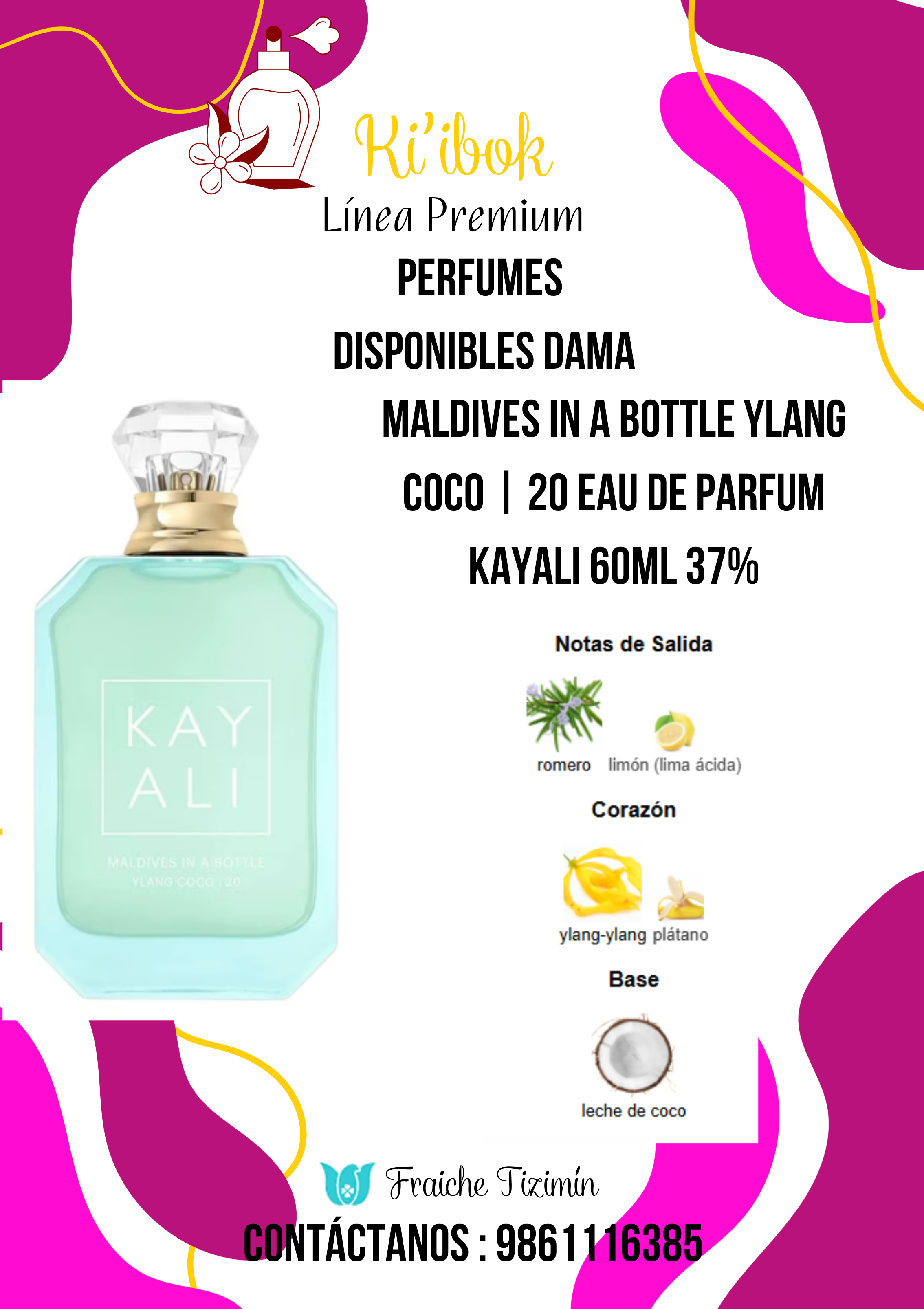 Maldives in a Bottle Ylang Coco | 20 Eau de Parfu