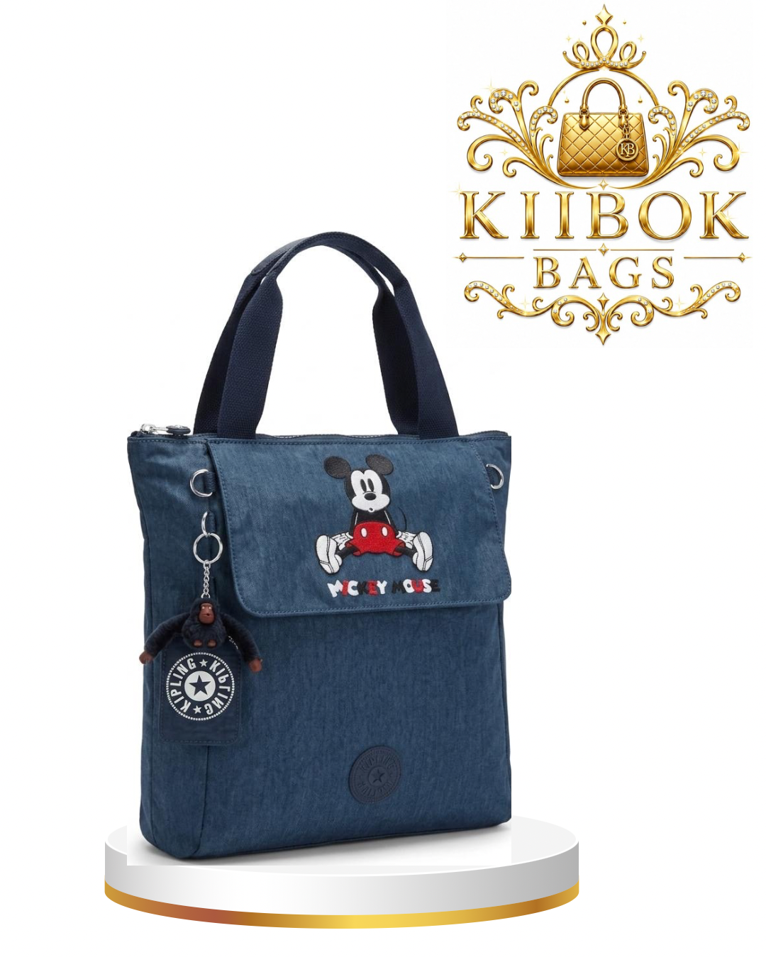 Bolsa kipling Azul